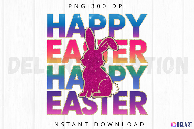Easter Bunny Illustration Image 14