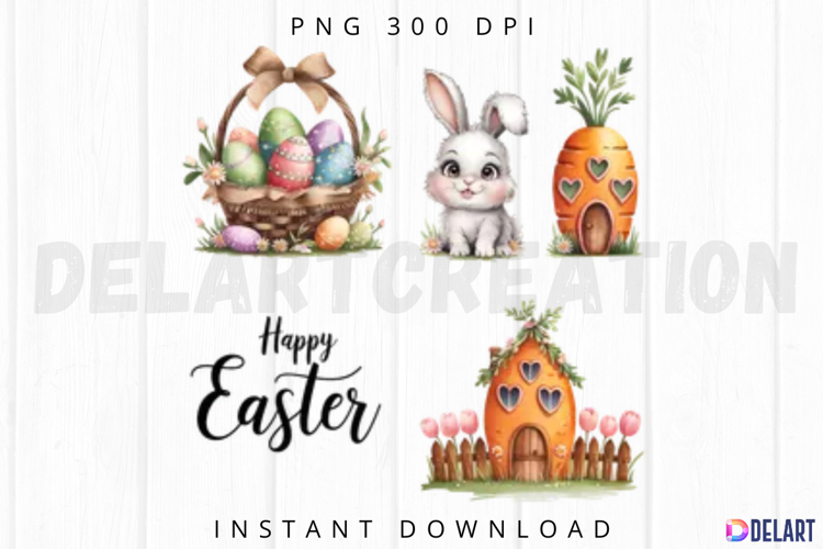 Easter Bunny Illustration Image 10