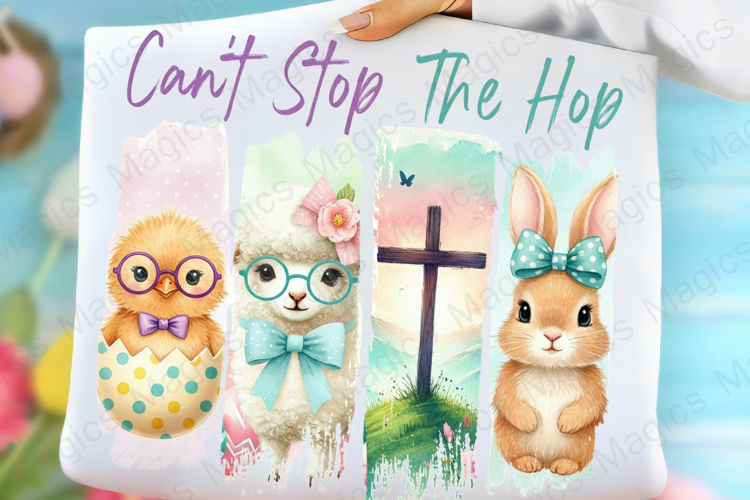 Happy Easter PNG, Retro Easter Png