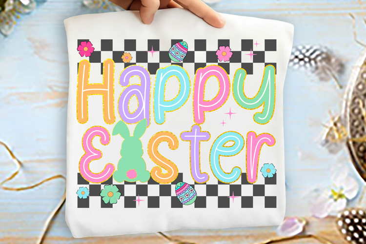 Happy Easter Sublimation Png