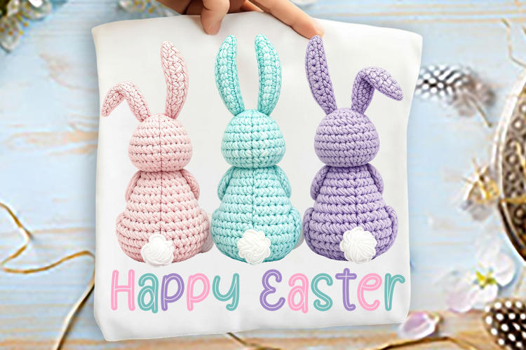 Happy Easter Sublimation PNG