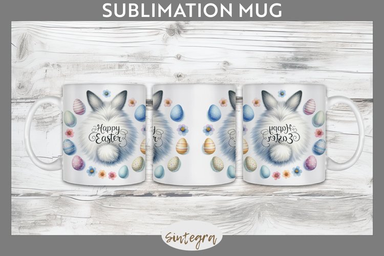 Happy Easter v6 Mug Wrap Sublimation