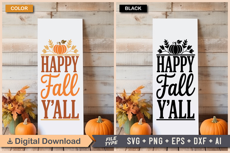 Happy Fall Yall SVGs Image 3