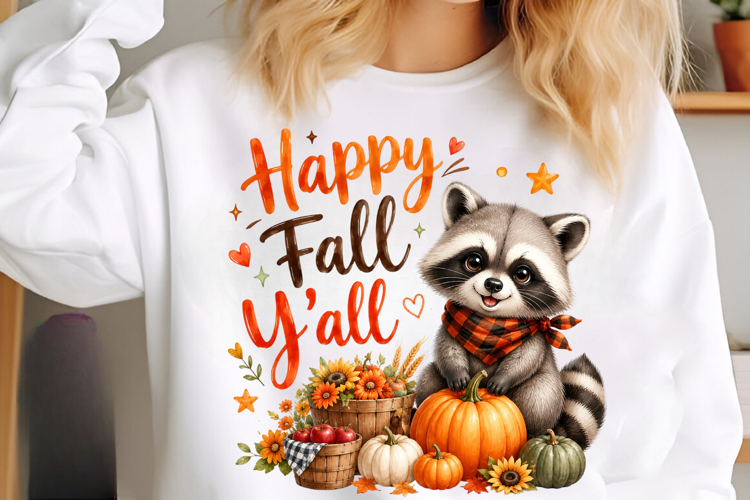 Happy Fall Y'all PNG
