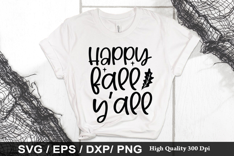 Happy Fall Yall Svg Image 9