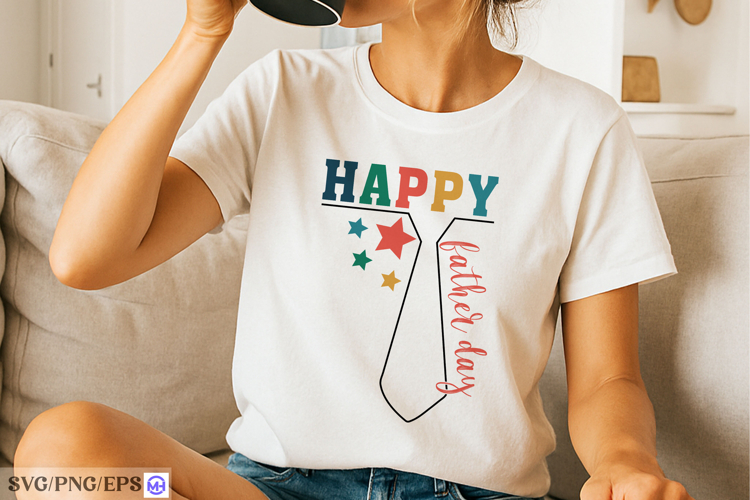 Happy Father Day SVG PNG Design