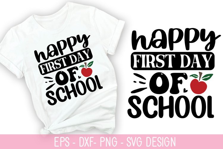 First Day Of School Svg Image 5