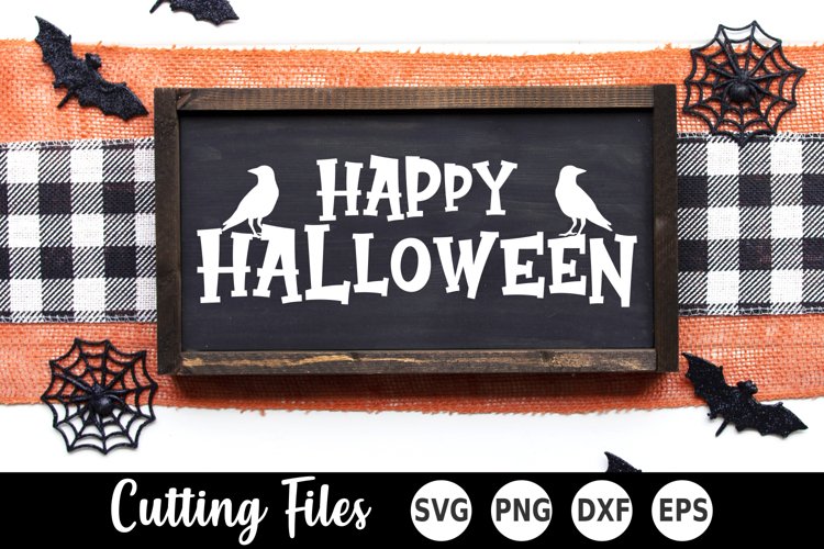 Halloween SVG | Halloween Sign SVG | Happy Halloween SVG