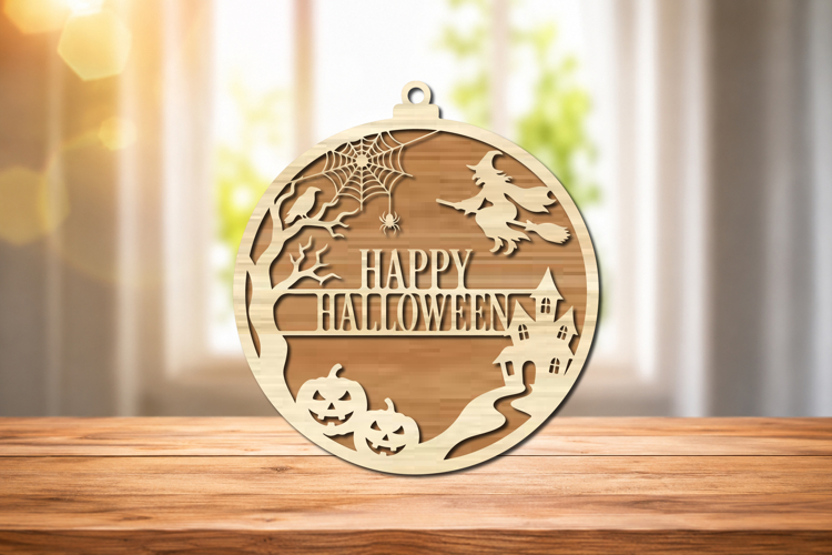 Happy Halloween Laser Cut SVG