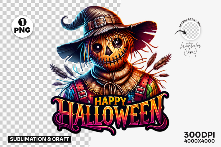 Scarecrow Clipart Image 21