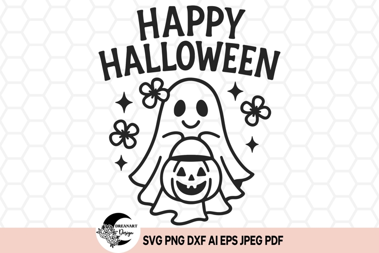 Happy Halloween SVG design | Halloween SVG & Clipart