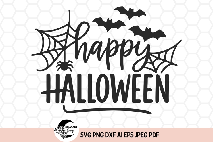Happy Halloween SVG design | Halloween SVG & Clipart