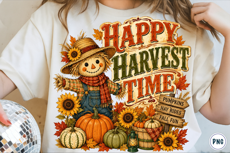 Happy Harvest Time Png