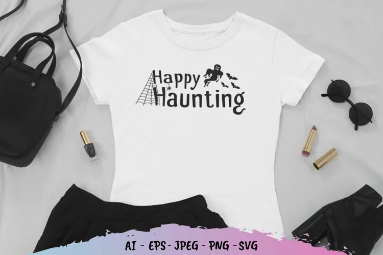 Happy Haunting SVG File