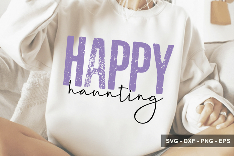 Happy Haunting - Halloween Design