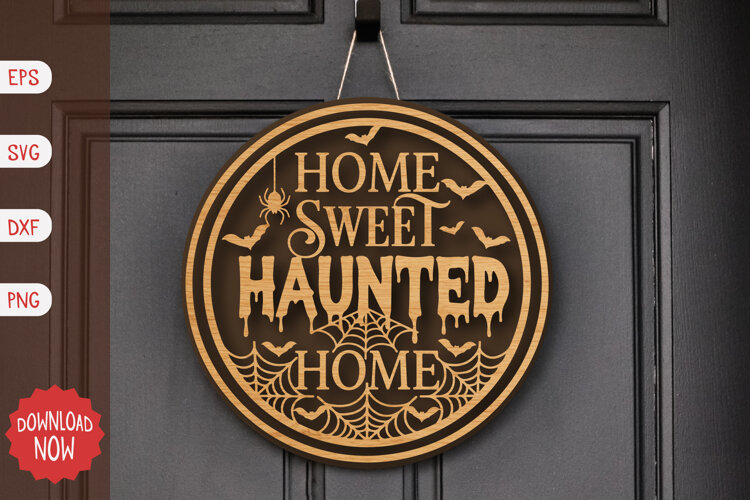 Home Sweet Haunted Home Halloween example image 1