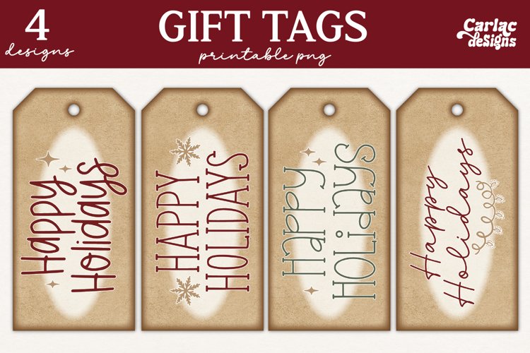 Gift Tag Clipart Image 6