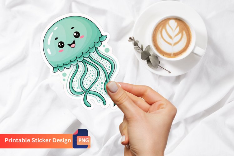 Jellyfish Clipart Image 24