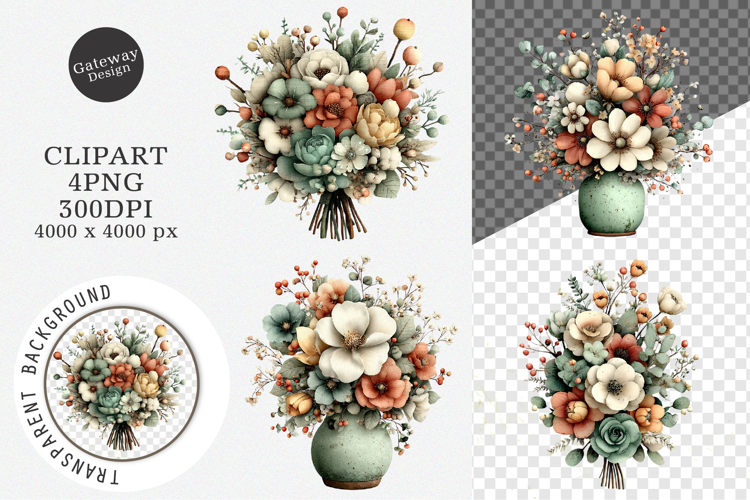 Bouquet Clipart Image 3
