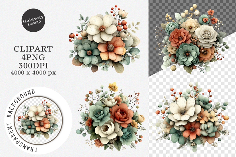 Bouquet Clipart Image 2