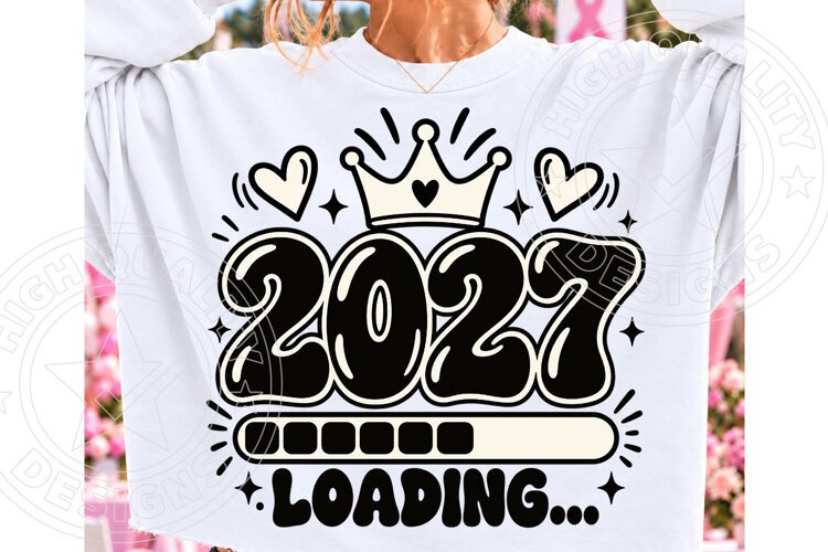 Happy New Year 2027 Loading PNG example image 1