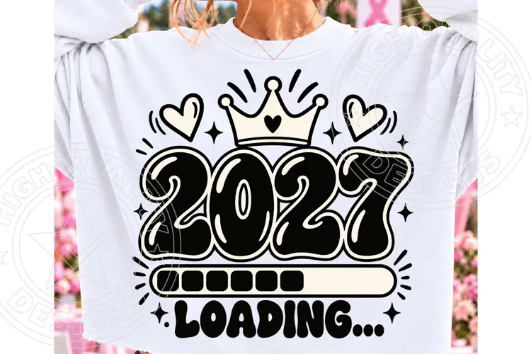 Happy New Year 2027 Loading PNG