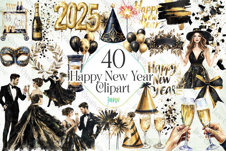 New Year Clipart Image 19