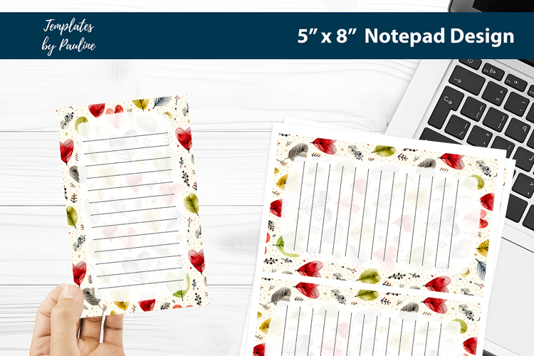 Happy notes printable notepad template, Digital memo pad
