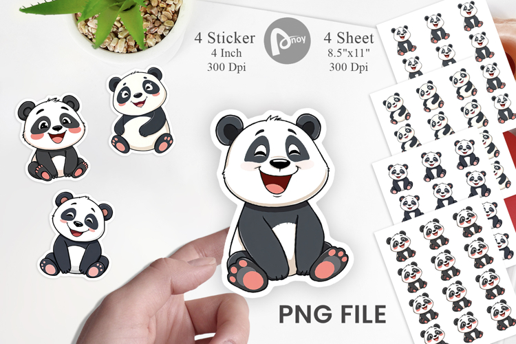 Panda Png Image 7