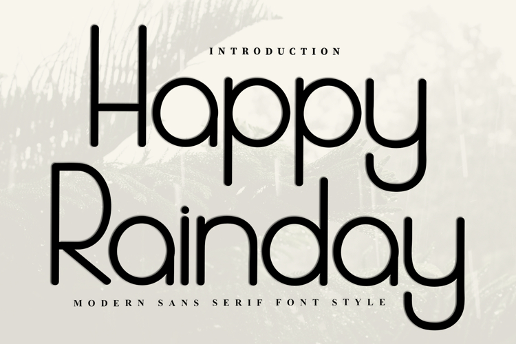 Happy Rainday