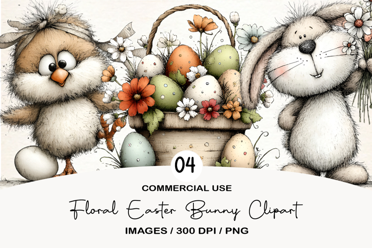 Happy Spring Easter Clipart
