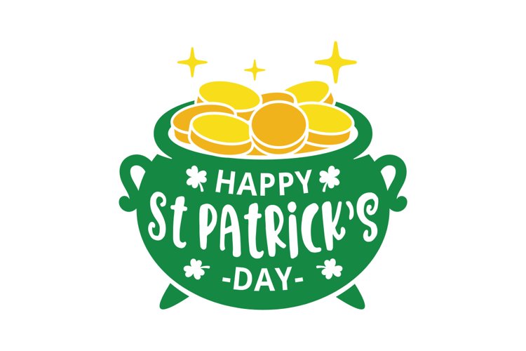 Happy St Patricks Day SVG Cut File