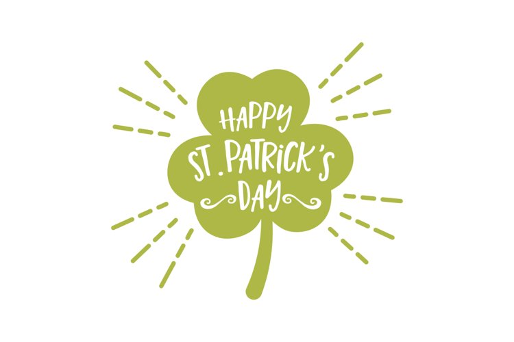 Happy St Patricks Day SVG Cut File