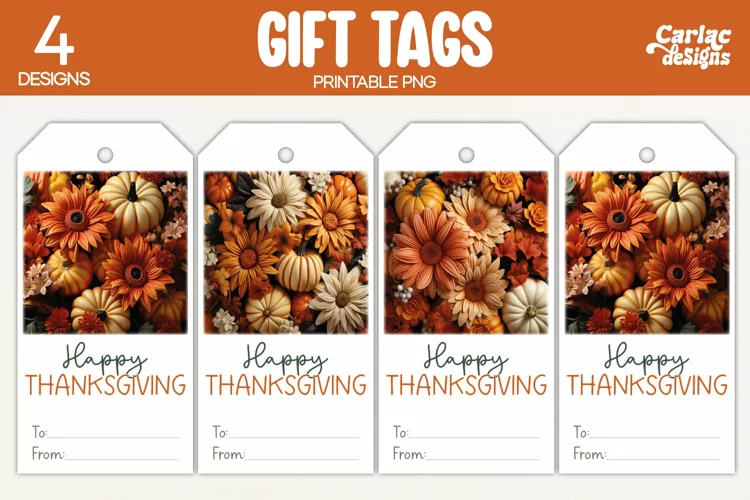 Thanksgiving Gift Tags, Happy Thanksgiving Printable Tags