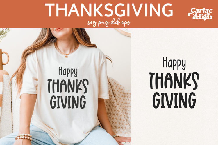 Happy Thanksgiving SVG, Thanksgiving SVG