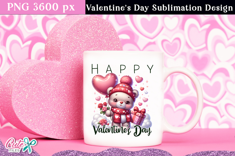Happy Valentines Day PNG | Sublimation Designs