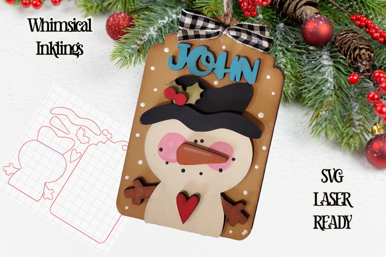 Christmas Tag Svg Image 20