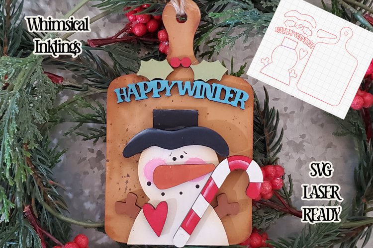 Christmas Snowman Svg Image 7