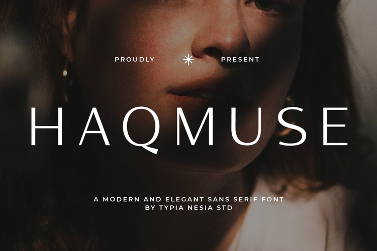 Haqmuse - Beauty Elegant Minimalist Sans Font