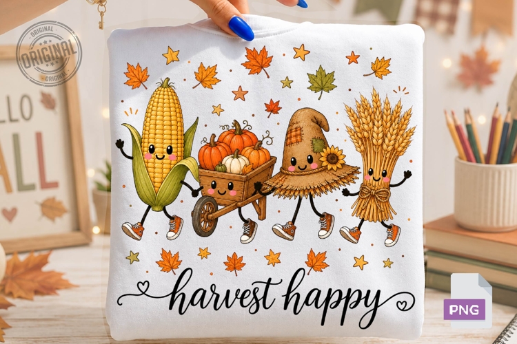 Cute Happy Thanksgiving Clipart Image 22