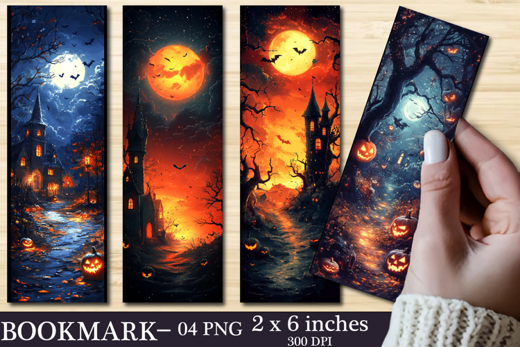Halloween Night Bookmark
