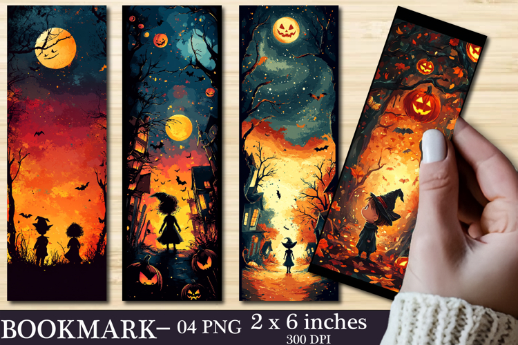 Halloween Kid Bookmark