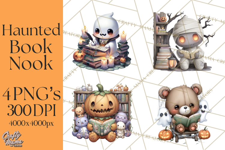 Ghosts Clipart Image 17