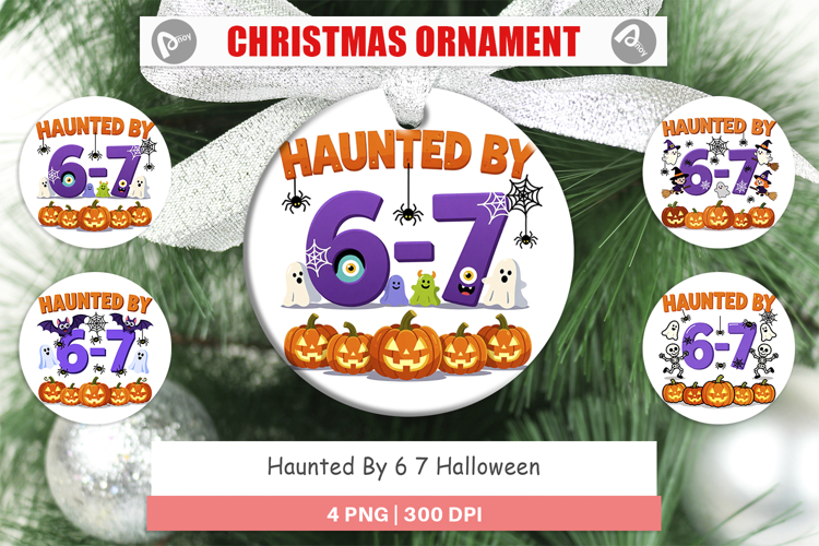 Haunted Halloween Ornament