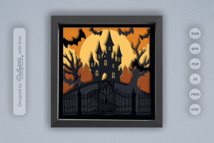 Castle Silhouette Image 20