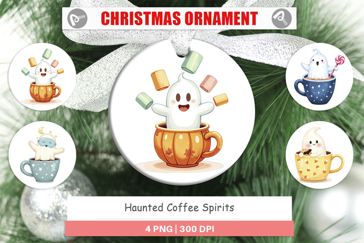 Ornament Haunted Coffee Spirits