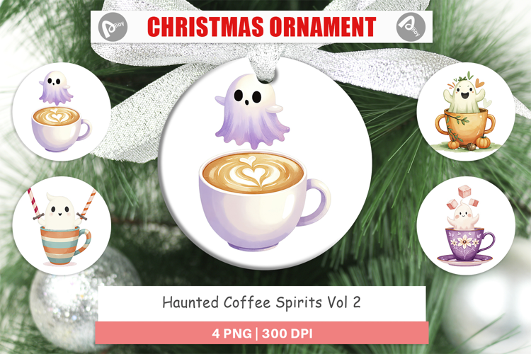 Ornament Haunted Coffee Spirits