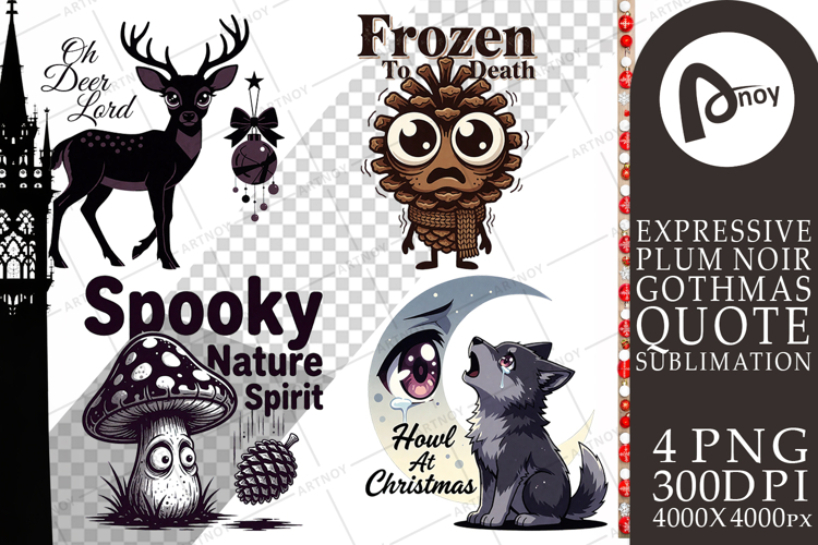 Haunted Forest Gothmas Sublimation