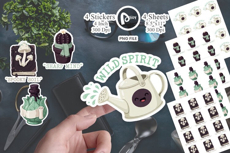 Haunted Greenhouse Academy Sticker example image 1