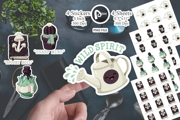 Haunted Greenhouse Academy Sticker